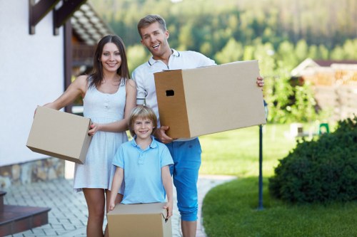Packing materials and organised moving boxes for Twickenham homes