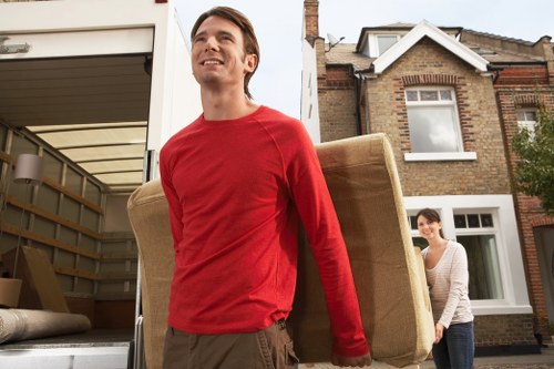 Man and van service supporting a business delivery in Twickenham