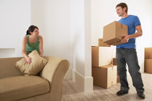Twickenham residents using mobile storage during renovation work